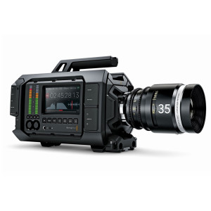 Today's 4K cameras like the Blackmagic URSA fitted with a Canon 24-70 L lens, produce excessively sharp, clinical-looking images. A proper finishing filter like the Tiffen Black Satin is imperative to glean the best possible performance from such cameras fitted with very high resolution CMOS sensors.