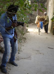 The opportunity to integrate local color is a great advantage of shooting in Zanzibar.